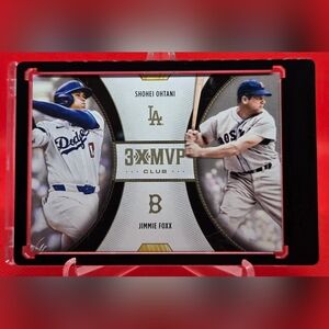 Topps 3x MVP Club Card - SHOHEI OHTANI / JIMMIE FOXX